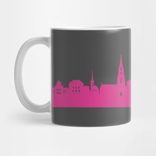 Bern skyline pink Mug